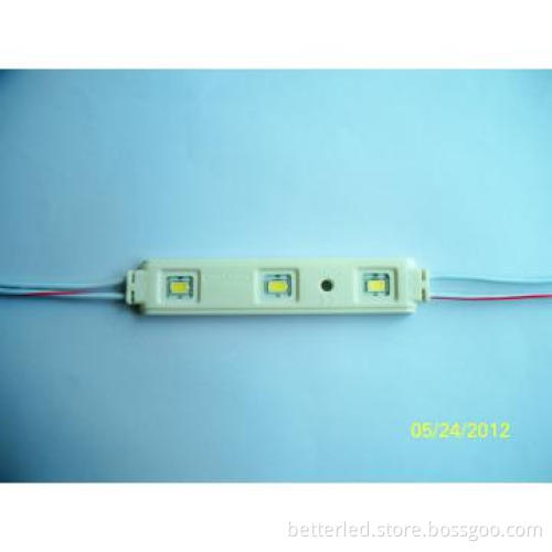 Injection waterproof SMD3528 LED Module with 3leds/pc
